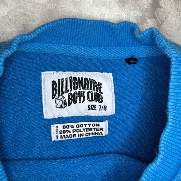 Billionaire Boys Club Blue appliqué sweater t shirt - Picture 4 of 7